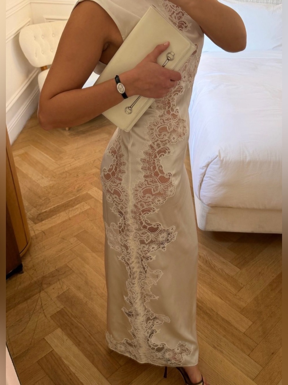 SRG - BRIAR SILK MAXI DRESS. - Picture 4 of 12